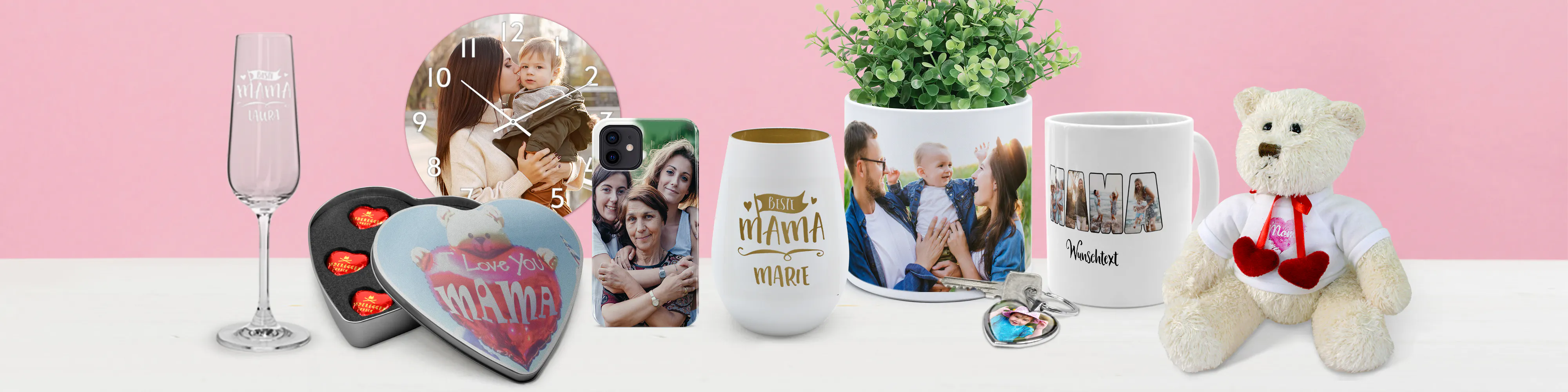 Personalisierte Geschenke zum Muttertag