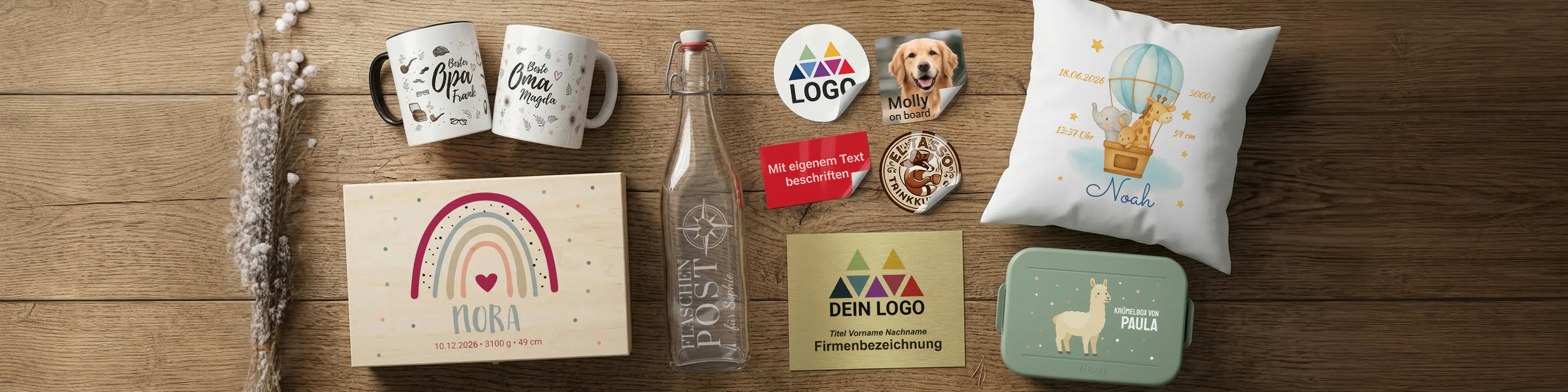 Entdecke unsere neusten personalisierten Geschenkideen
