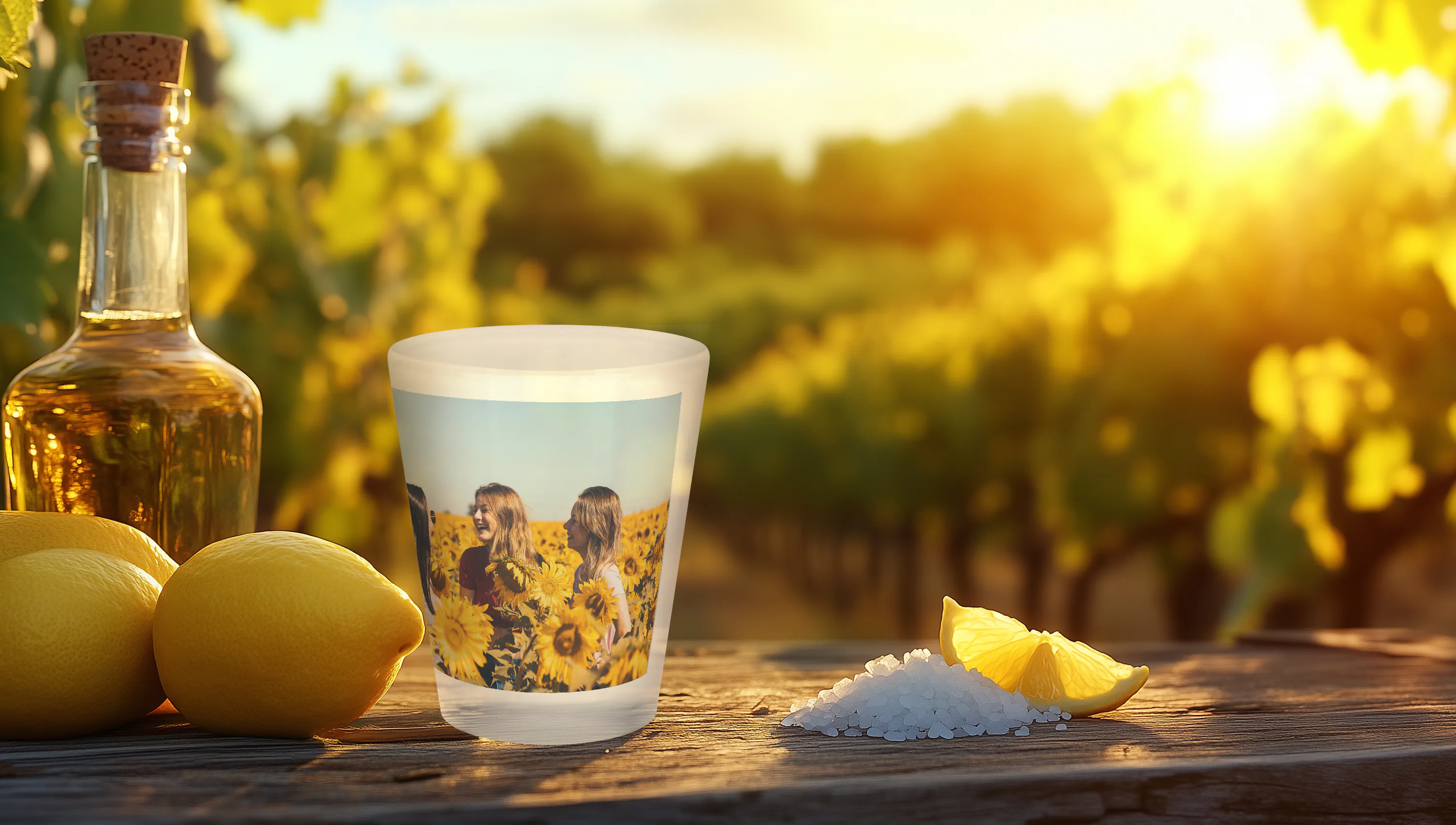 Schnapsglas mit Foto bedrucken